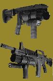 Link to discussion of development of 40mm grenade launchers and the M203.